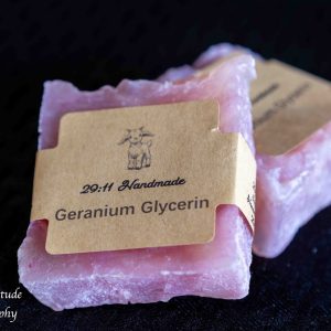 geranium glycerin soap